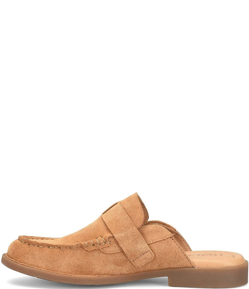 Born Meg Suede Buckle Mules