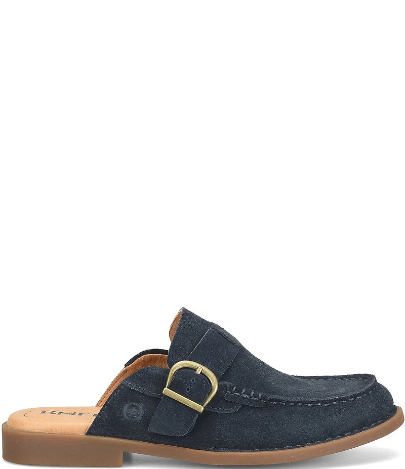 Born Meg Suede Buckle Mules