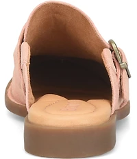 Born Meg Suede Buckle Mules