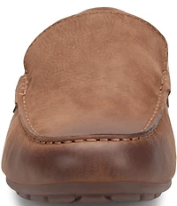 Born Men's Allan Shearling Nubuck Leather Slip-Ons