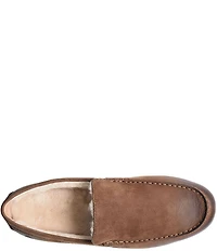 Born Men's Allan Shearling Nubuck Leather Slip-Ons