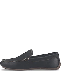 Born Men's Allan Shearling Nubuck Leather Slip-Ons