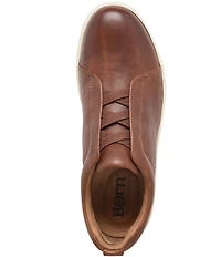 Born Men's Banks Leather Slip On Sneakers