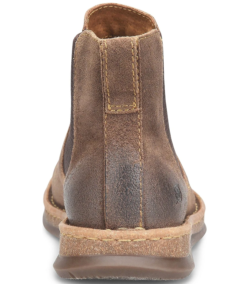 Born Men's Brody Destressed Leather Chelsea Boots