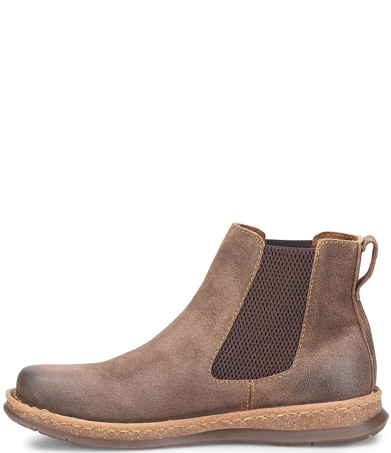 Born Men's Brody Destressed Leather Chelsea Boots
