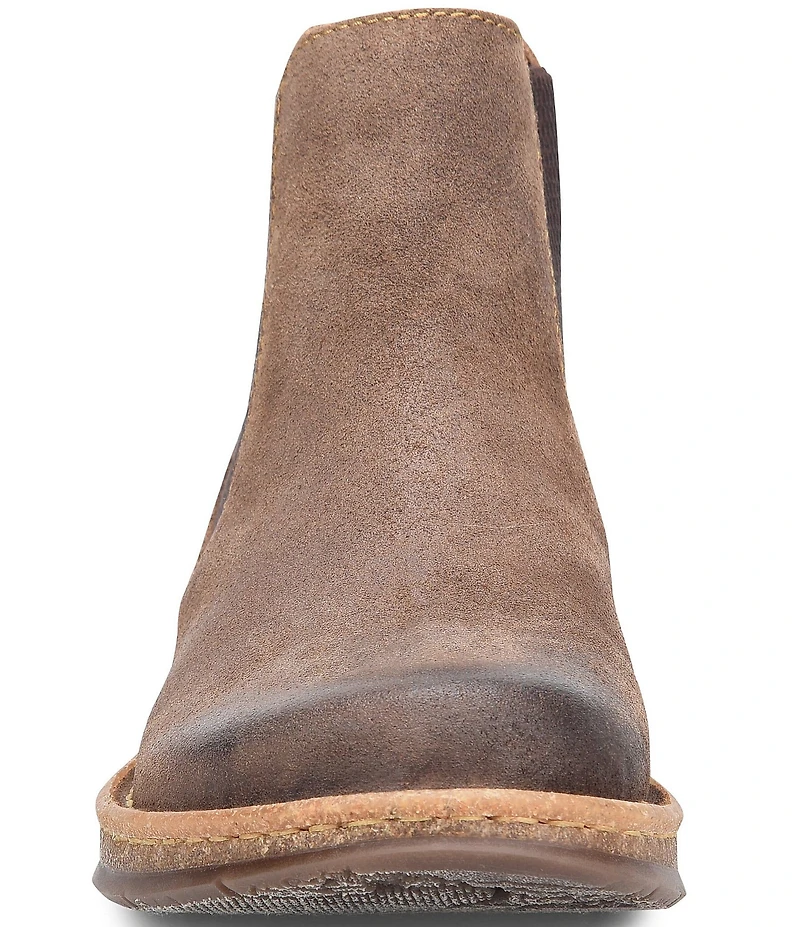 Born Men's Brody Destressed Leather Chelsea Boots