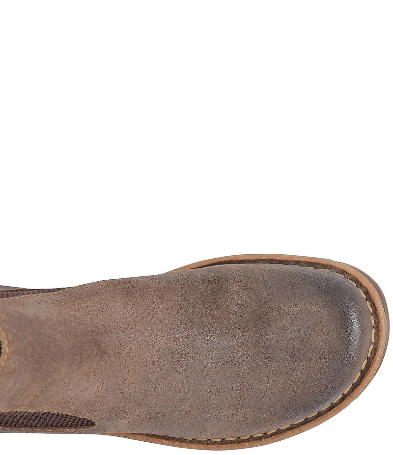 Born Men's Brody Destressed Leather Chelsea Boots