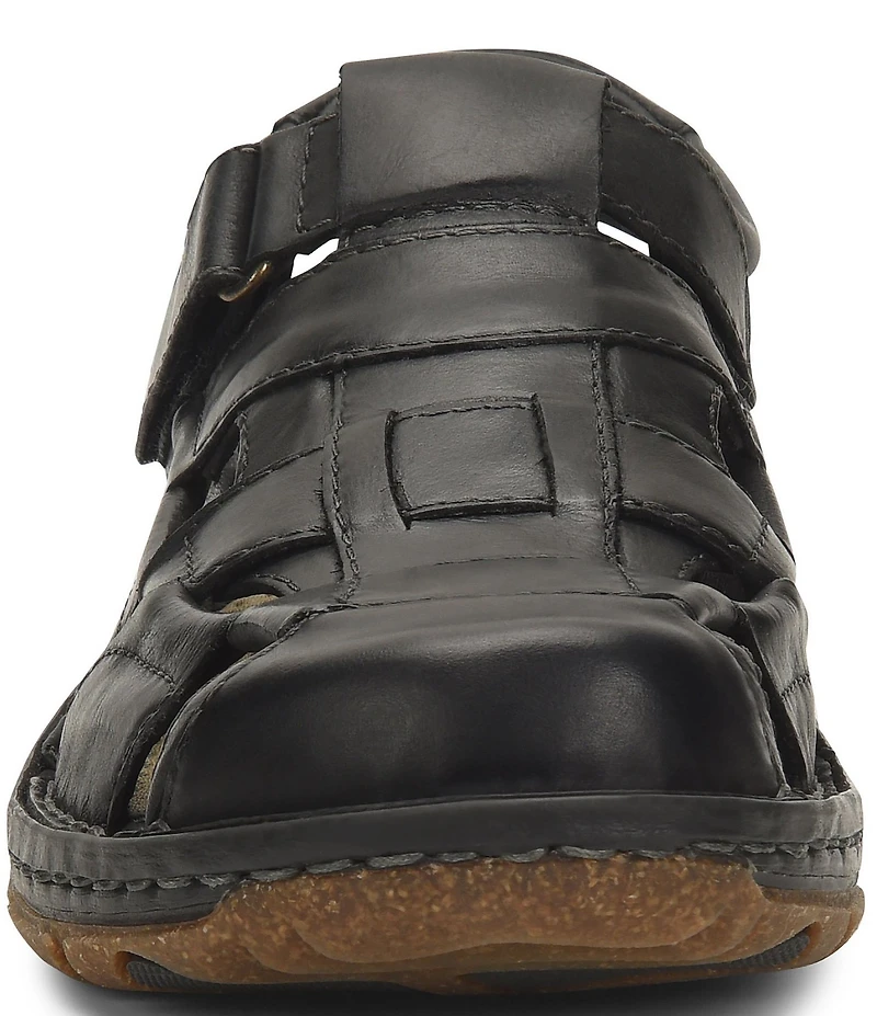Born Men's Cabot III Leather Fisherman Sandals