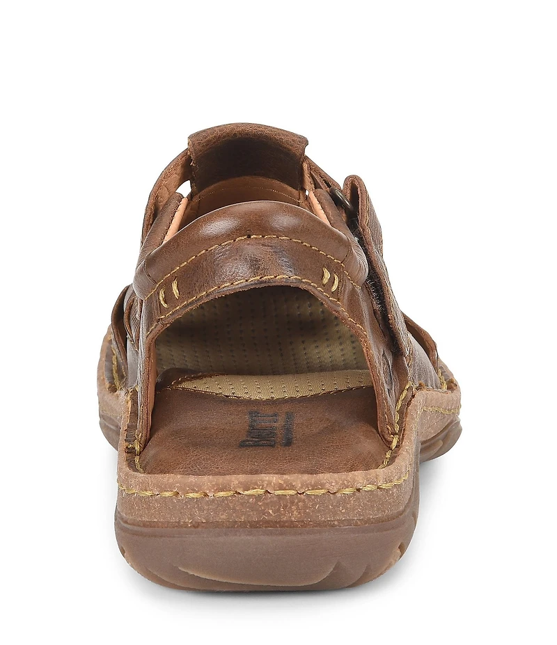 Born Men's Cabot III Leather Fisherman Sandals