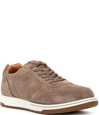 Born Men's Captain Distressed Leather Perforated Detail Sneakers