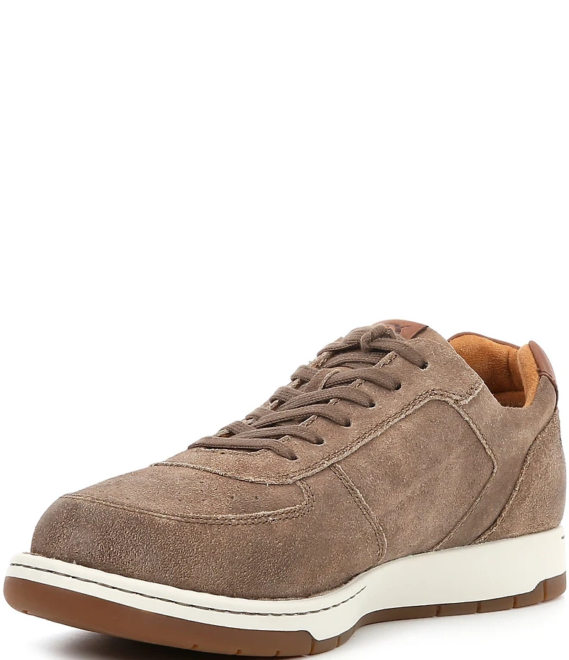 Born Men's Captain Distressed Leather Perforated Detail Sneakers