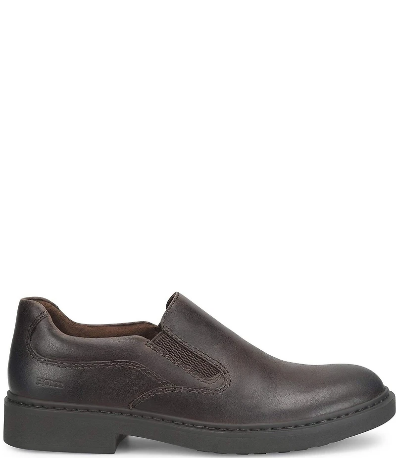 Born Men's Easton Smooth Leather Slip Ons