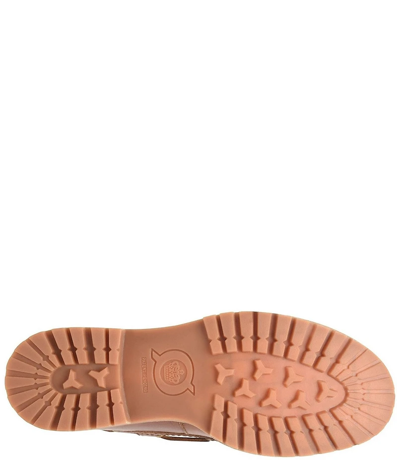 Born Men's Explorer 3-Eye Camp Moc Toe Oxford Boat Shoes