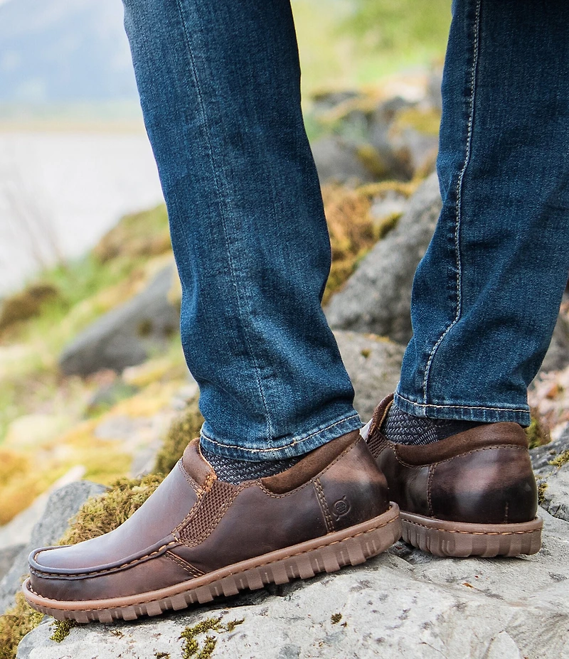 Born Men's Gudmund Leather Loafers
