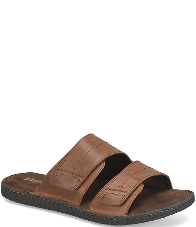 Born Men's Jax Leather Adjustable Sandals