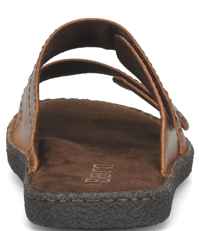Born Men's Jax Leather Adjustable Sandals