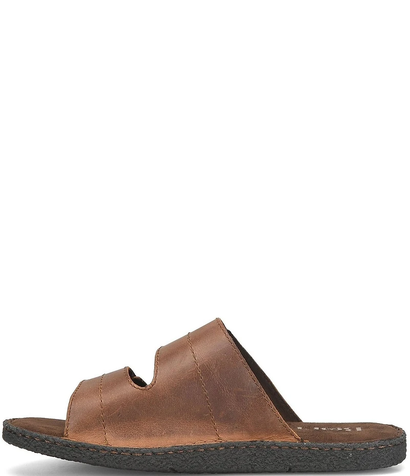 Born Men's Jax Leather Adjustable Sandals
