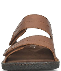 Born Men's Jax Leather Adjustable Sandals