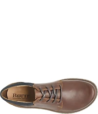Born Men's Lance Leather and Distressed Suede Oxfords