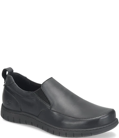 Born Men's Leeds Leather Slip On Loafers