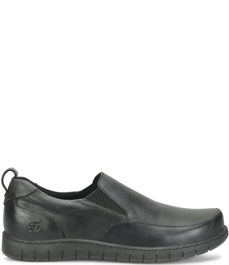 Born Men's Leeds Leather Slip On Sneakers