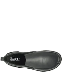 Born Men's Leeds Leather Slip On Sneakers
