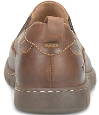 Born Men's Leeds Leather Slip On Sneakers