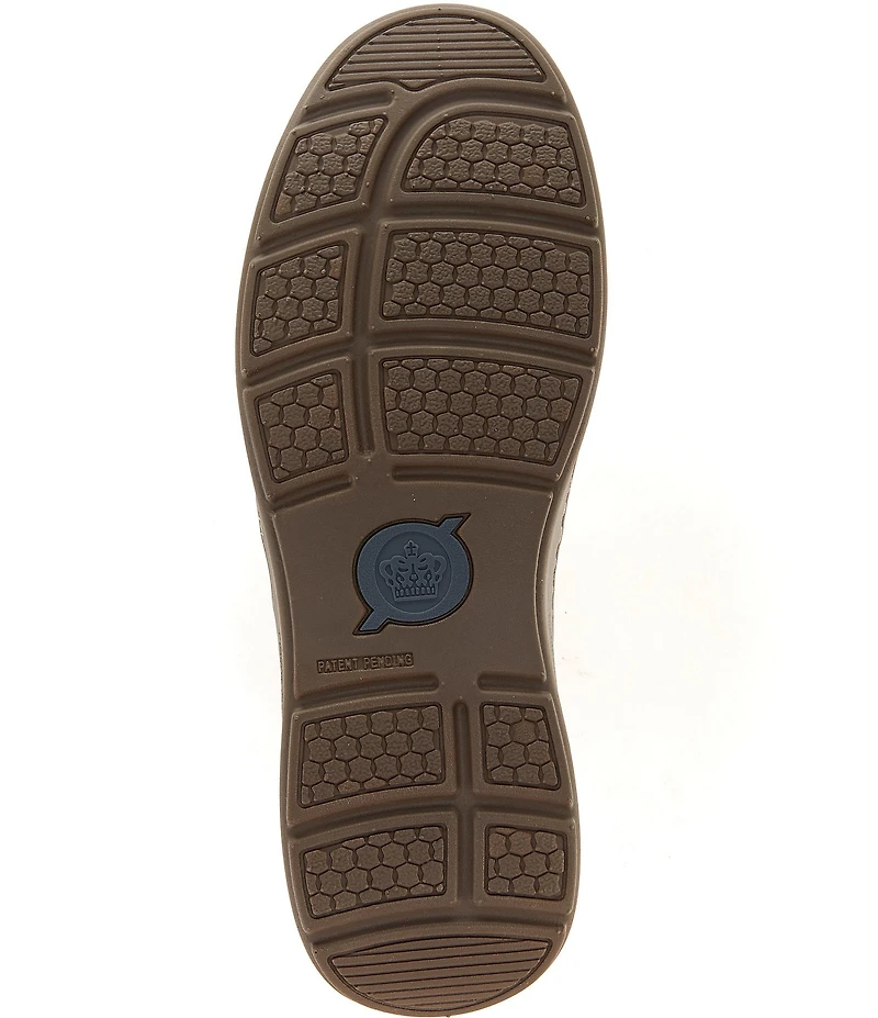 Born Men's Mackay Perforated Leather and Suede Slip On Sneakers