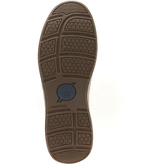Born Men's Mackay Perforated Leather and Suede Slip On Sneakers