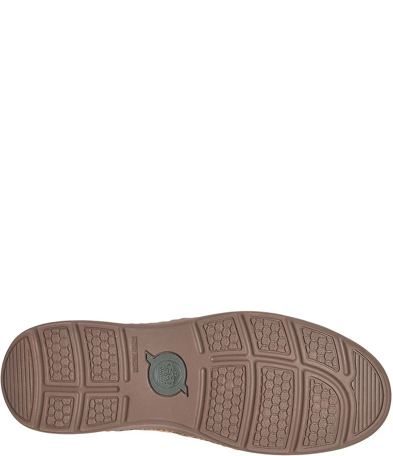 Born Men's Mackay Perforated Leather and Suede Slip On Sneakers