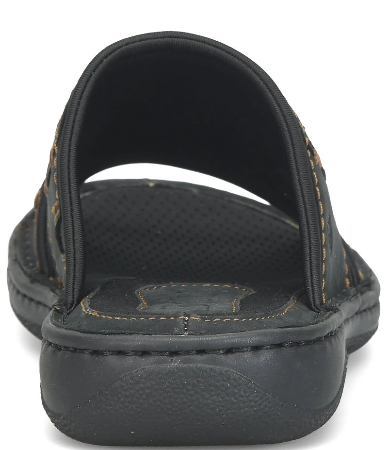 Born Men's Maldon Nubuck Leather Slip-On Sandals