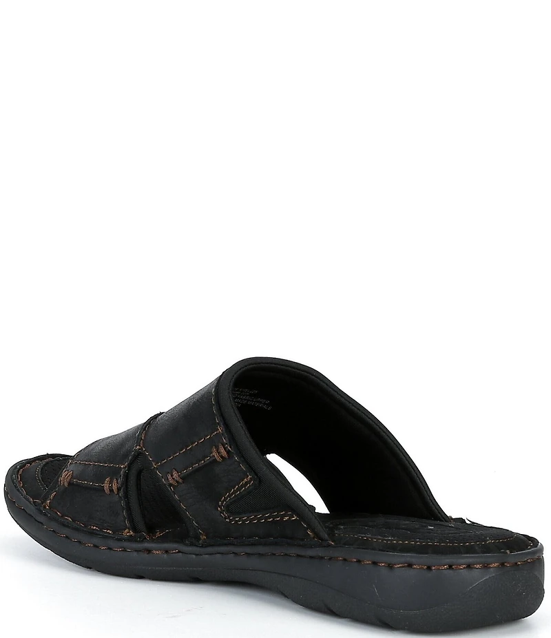 Born Men's Maldon Nubuck Leather Slip-On Sandals