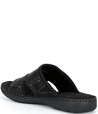 Born Men's Maldon Nubuck Leather Slip-On Sandals