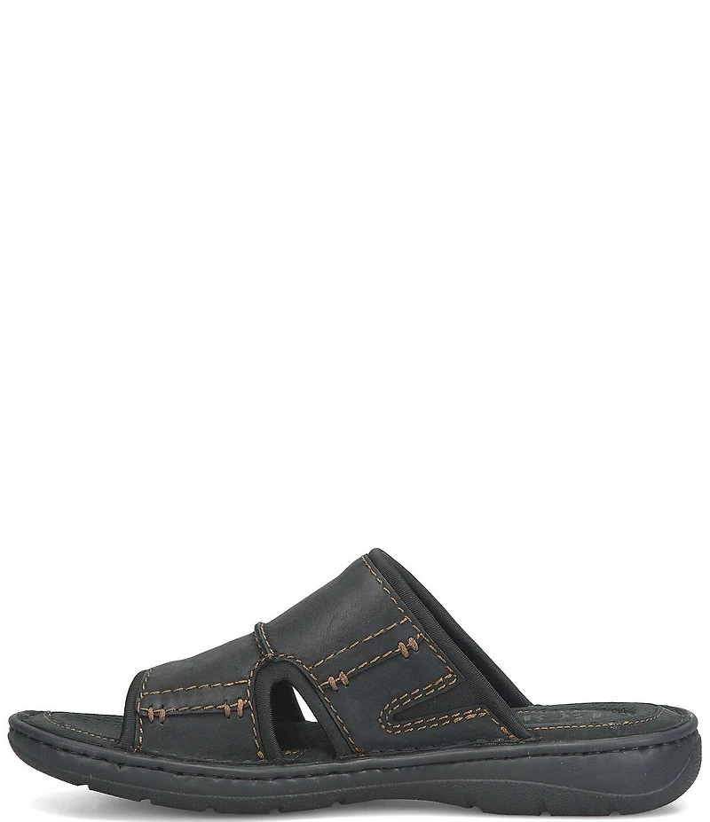 Born Men's Maldon Nubuck Leather Slip-On Sandals