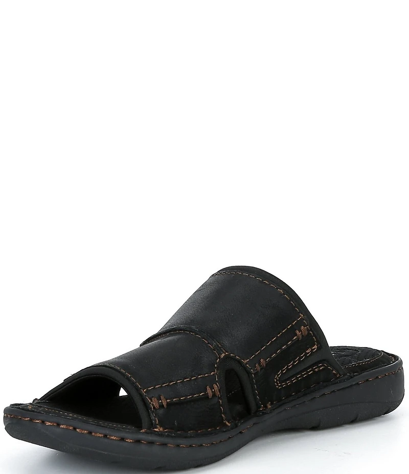 Born Men's Maldon Nubuck Leather Slip-On Sandals