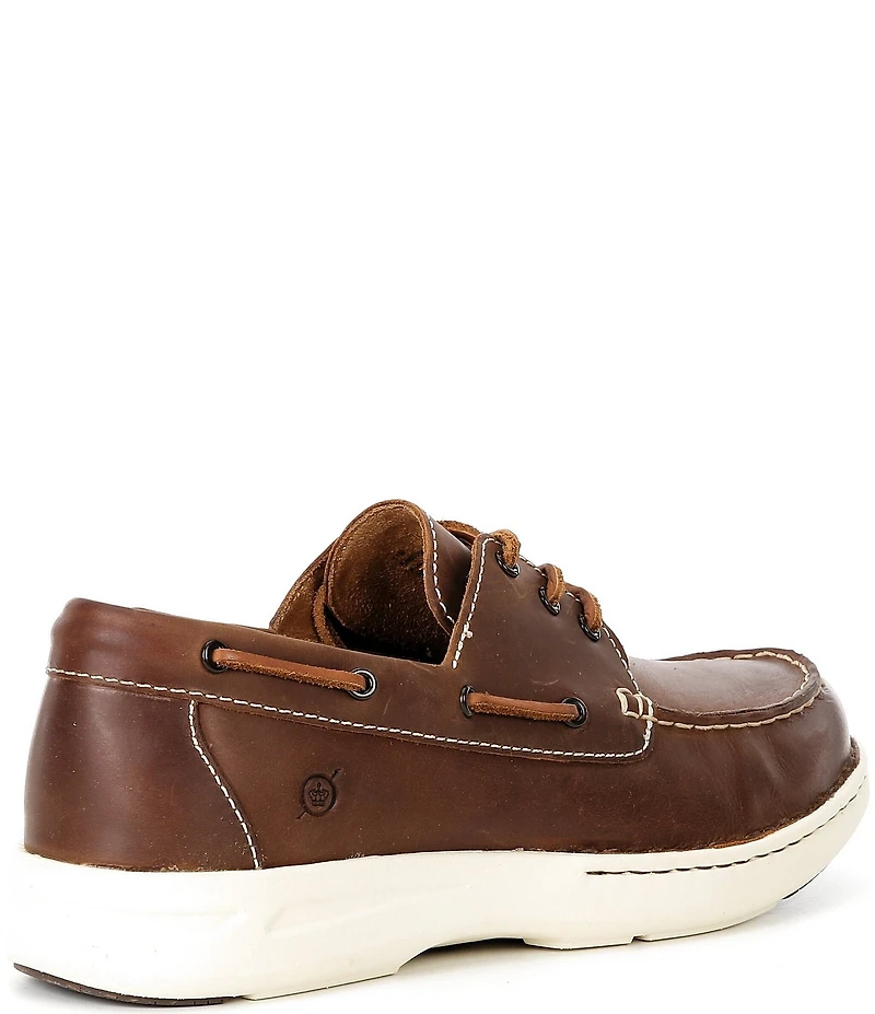 Born Men's Mariner 3-Eye Leather Boat Shoes