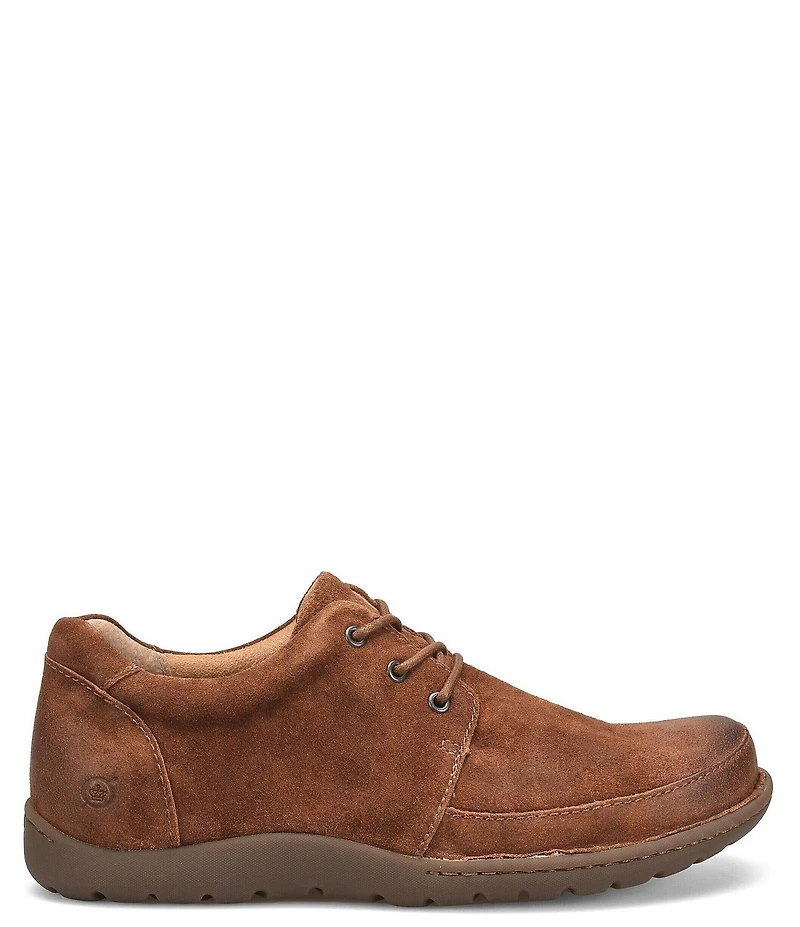 Born Men's Nigel 3-Eye Suede Lace Up Oxford Sneakers