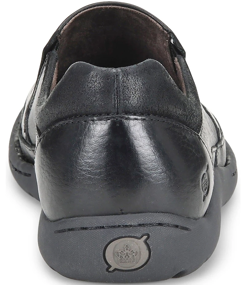 Born Men's Nigel Leather Slip On Sneakers