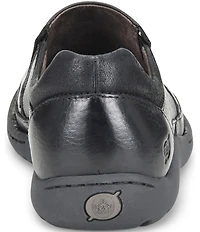 Born Men's Nigel Leather Slip On Sneakers