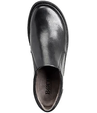 Born Men's Nigel Leather Slip On Sneakers