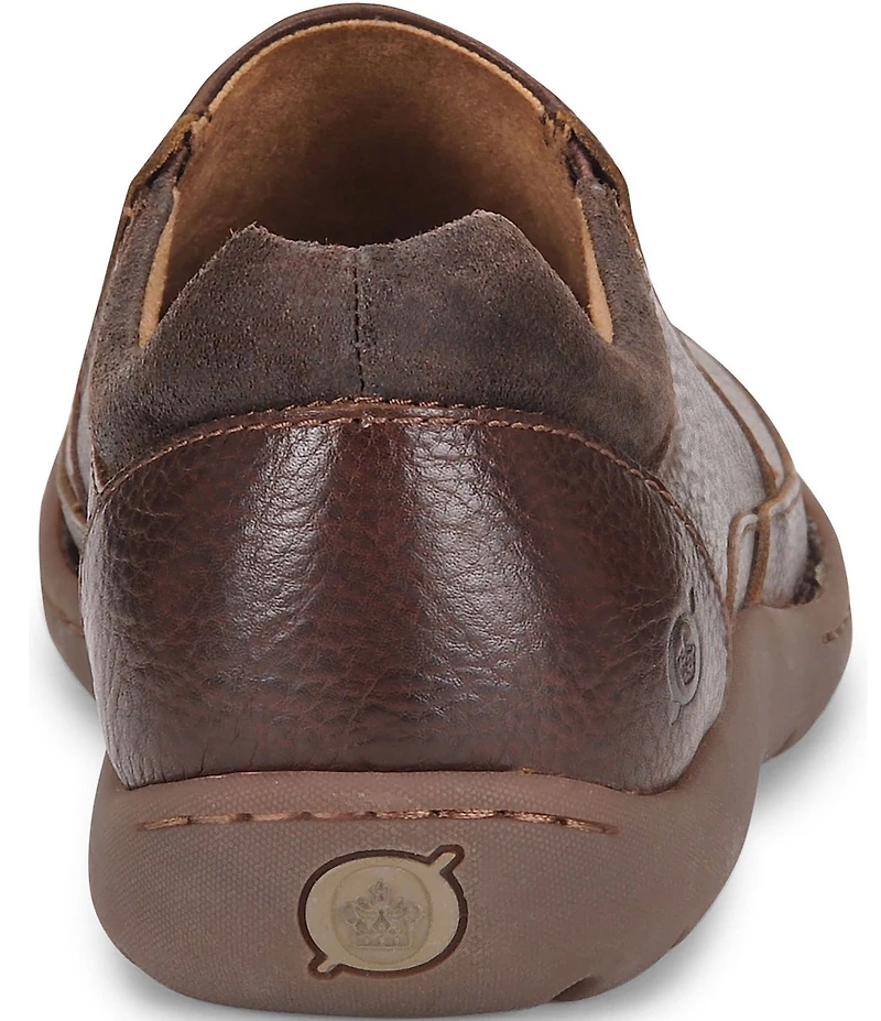 Born Men's Nigel Leather Slip On Sneakers