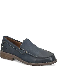Born Men's Roger Distressed Leather Slip-Ons