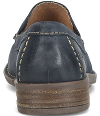 Born Men's Roger Distressed Leather Slip-Ons