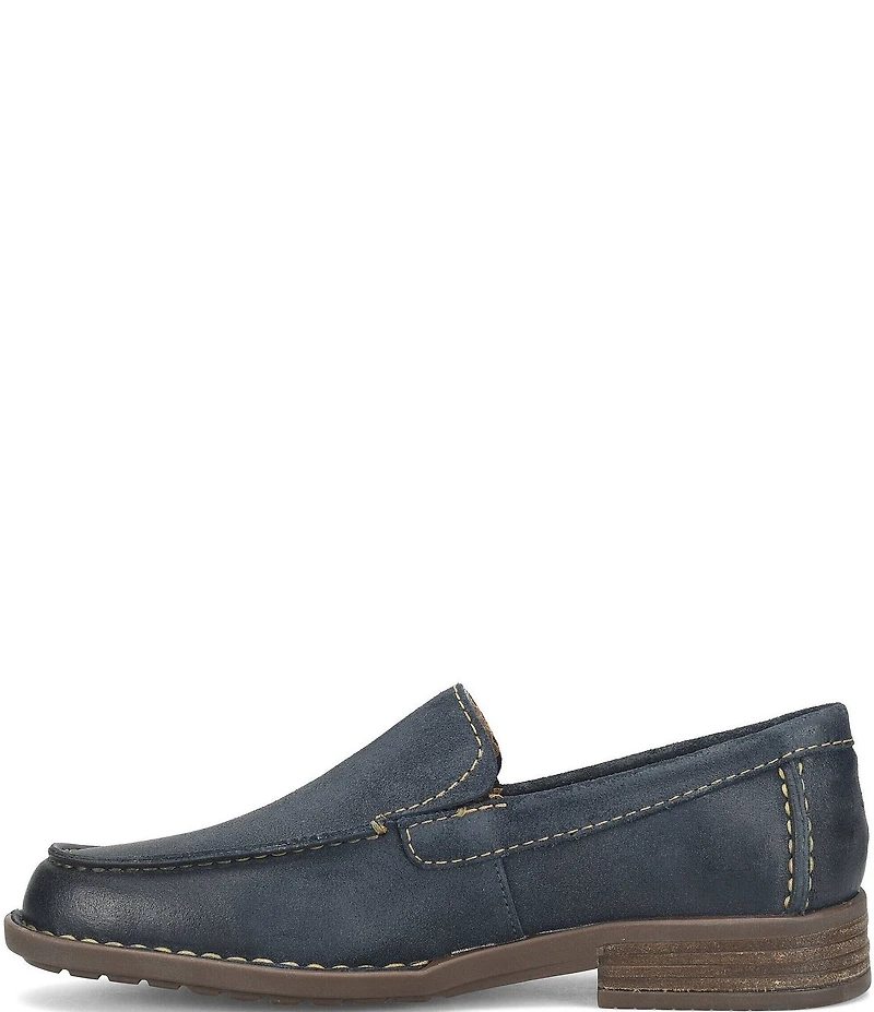 Born Men's Roger Distressed Leather Slip-Ons