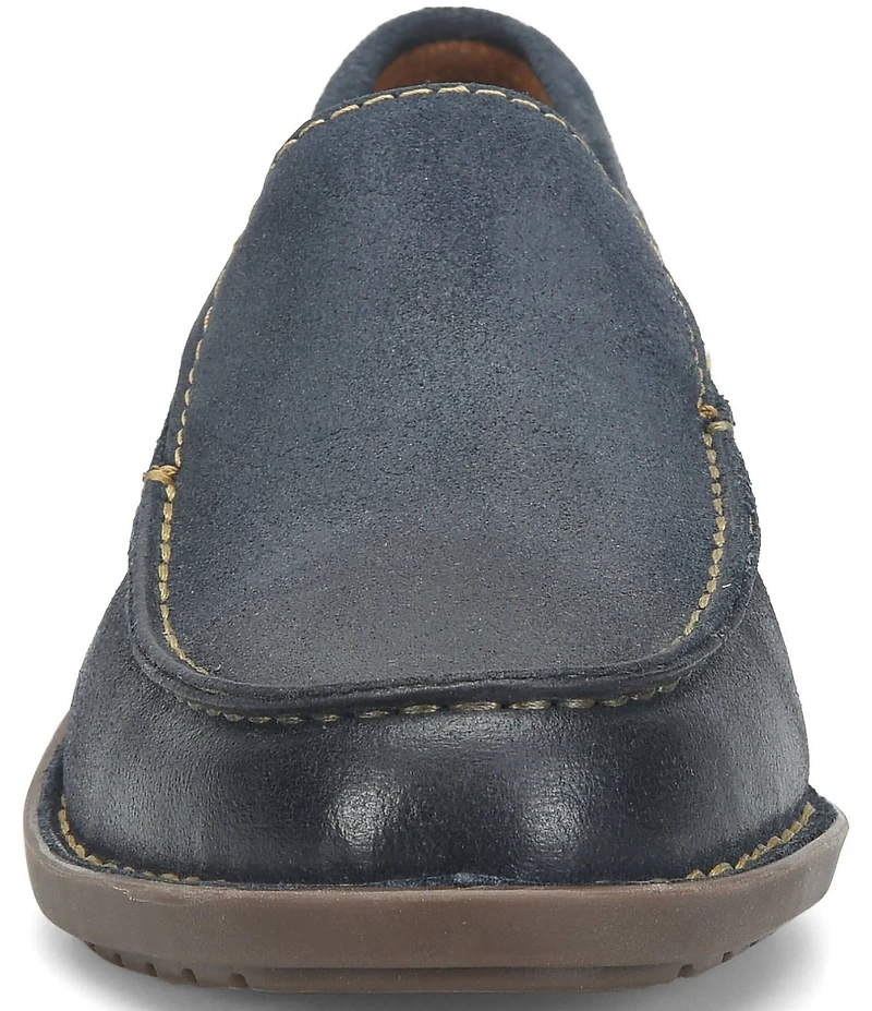 Born Men's Roger Distressed Leather Slip-Ons