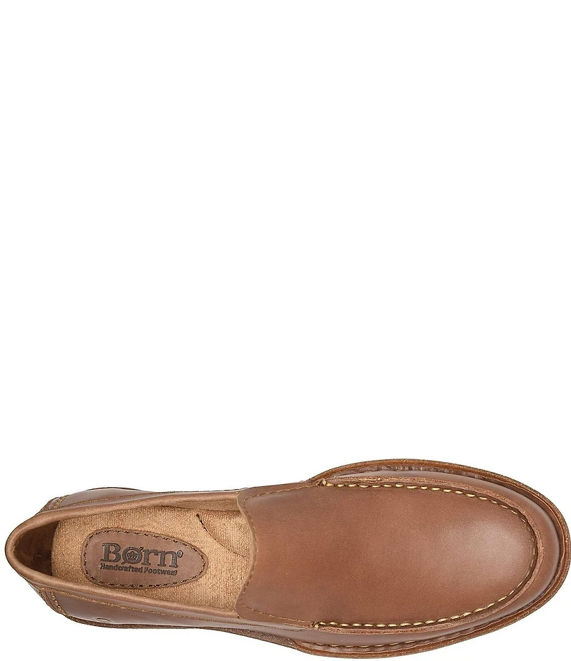 Born Men's Roger Leather Slip-On Loafers