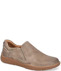 Born Men's Sandor Distressed Suede Slip-Ons