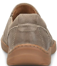 Born Men's Sandor Distressed Suede Slip-Ons