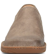 Born Men's Sandor Distressed Suede Slip-Ons