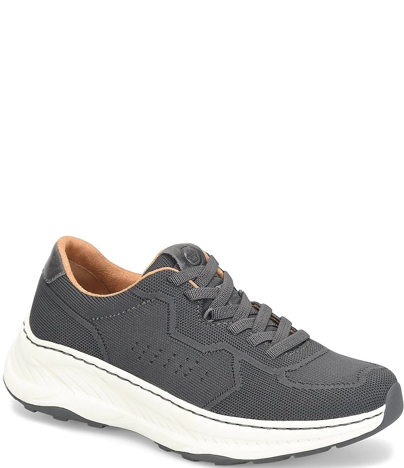Born Men's Shep Knit and Leather Sneakers